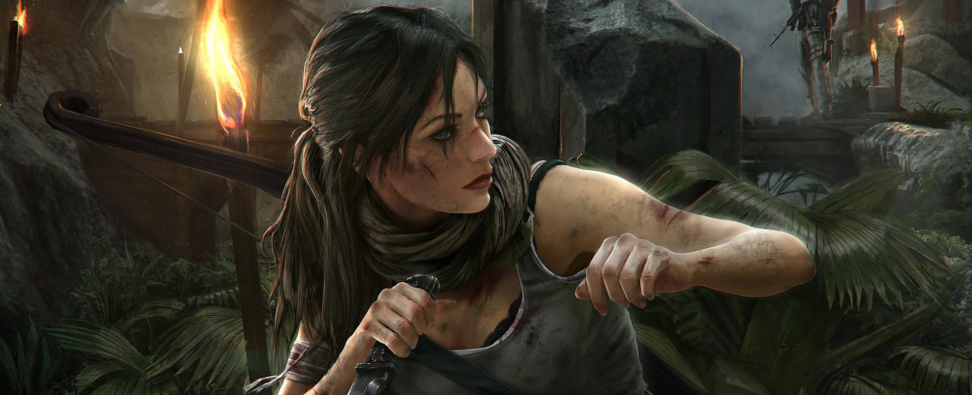Explore the Adventure of Tomb Raider 9 Wallpaper