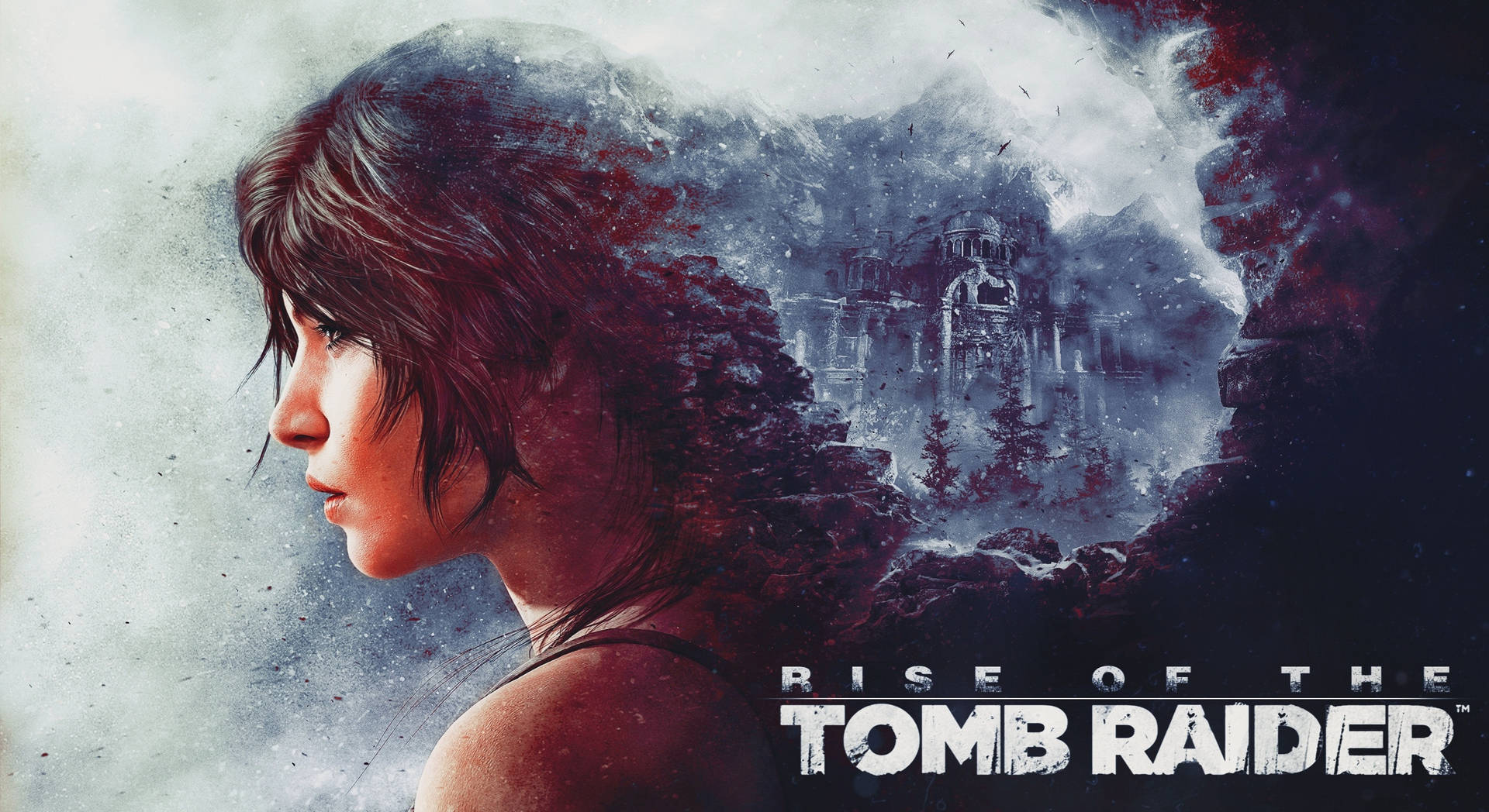Lara Croft drager ud på den hårdeste Tomb Raider mission hidtil. Wallpaper