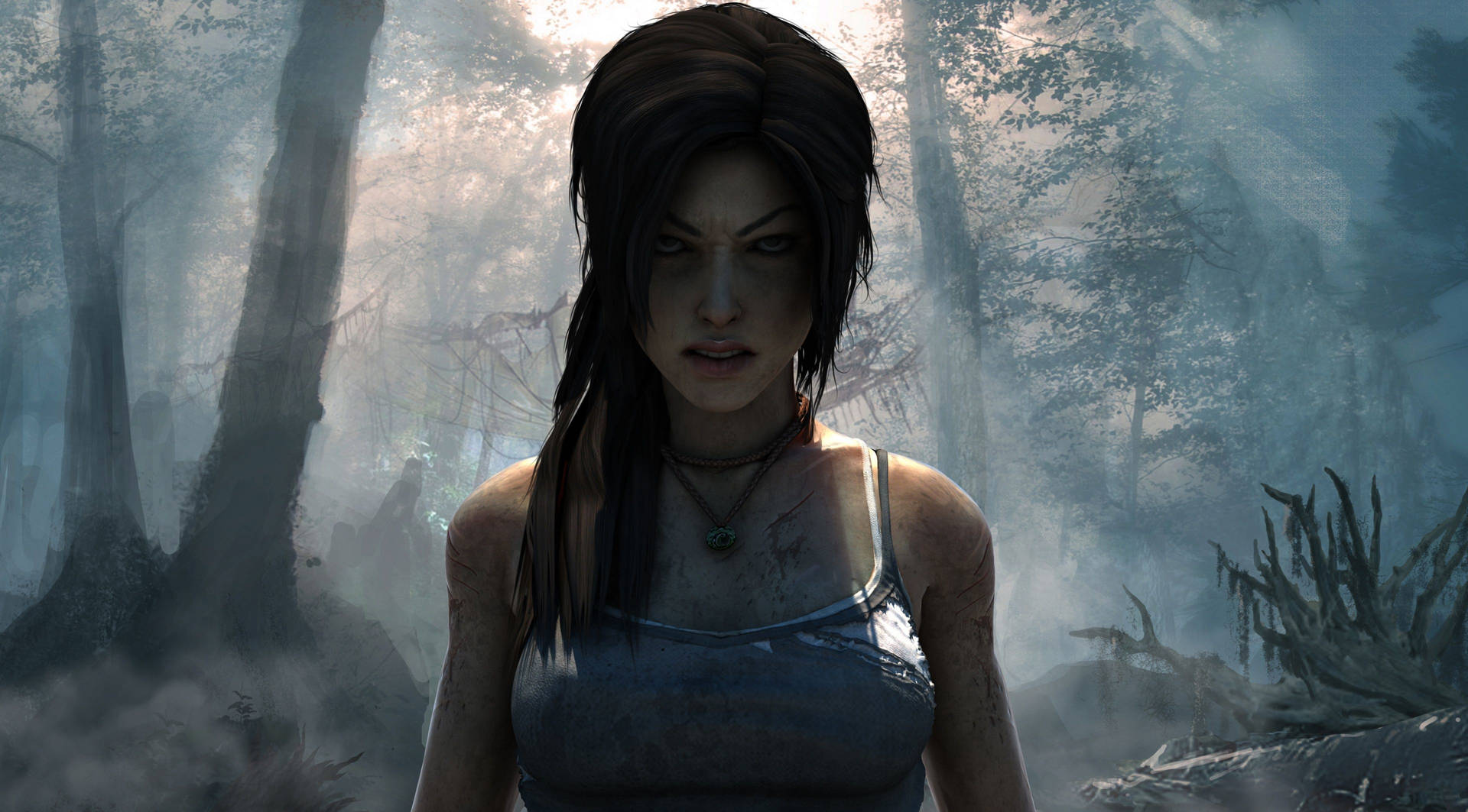 Tombraider 9 Lara Croft Im Dschungel Wallpaper