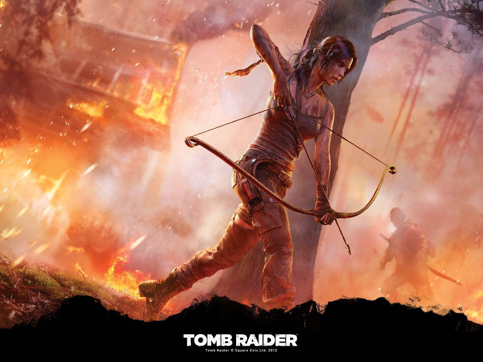 Stigende af Tomb Raider Wallpaper