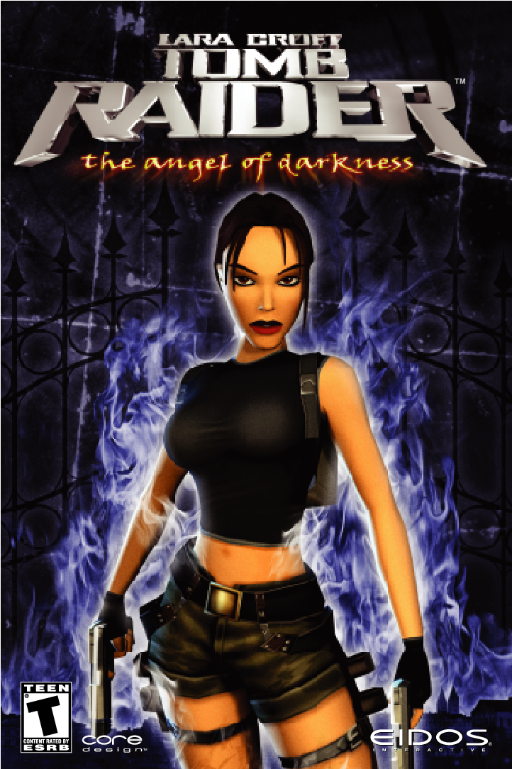 Tomb Raider Angelof Darkness Game Cover PNG