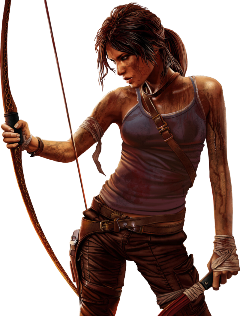 Tomb Raider Archer Stance PNG