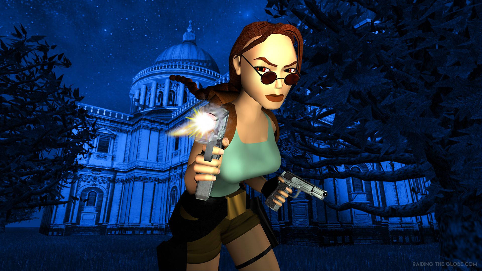 Udforsk det ru og farlige verden af Tomb Raider i den seneste genstart af det klassiske spil! Wallpaper