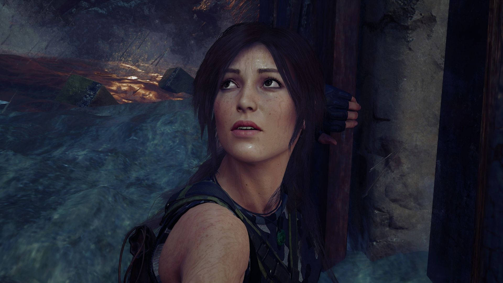 Personajeprincipal Del Juego Tomb Raider: Lara Croft Fondo de pantalla