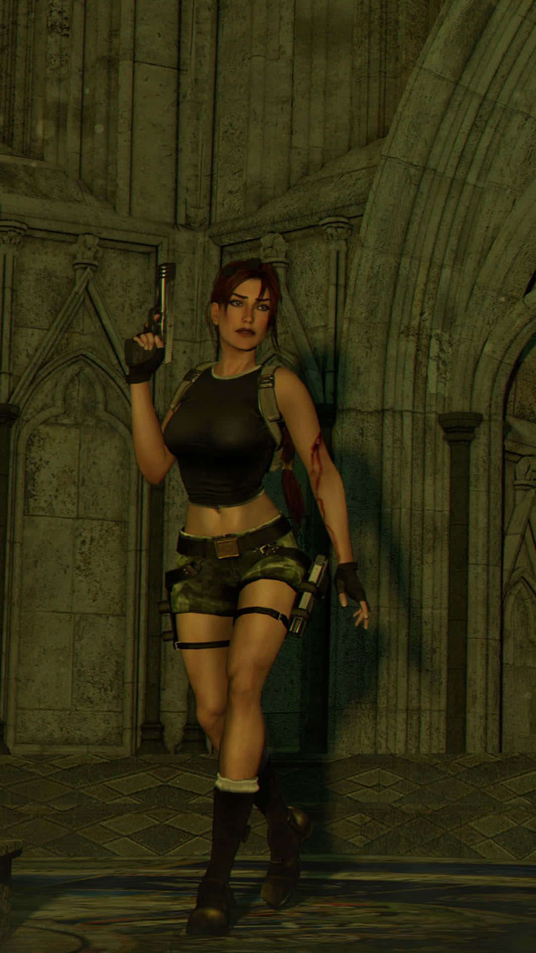 Tombraider Para Iphone 5s Con Lara Croft. Fondo de pantalla
