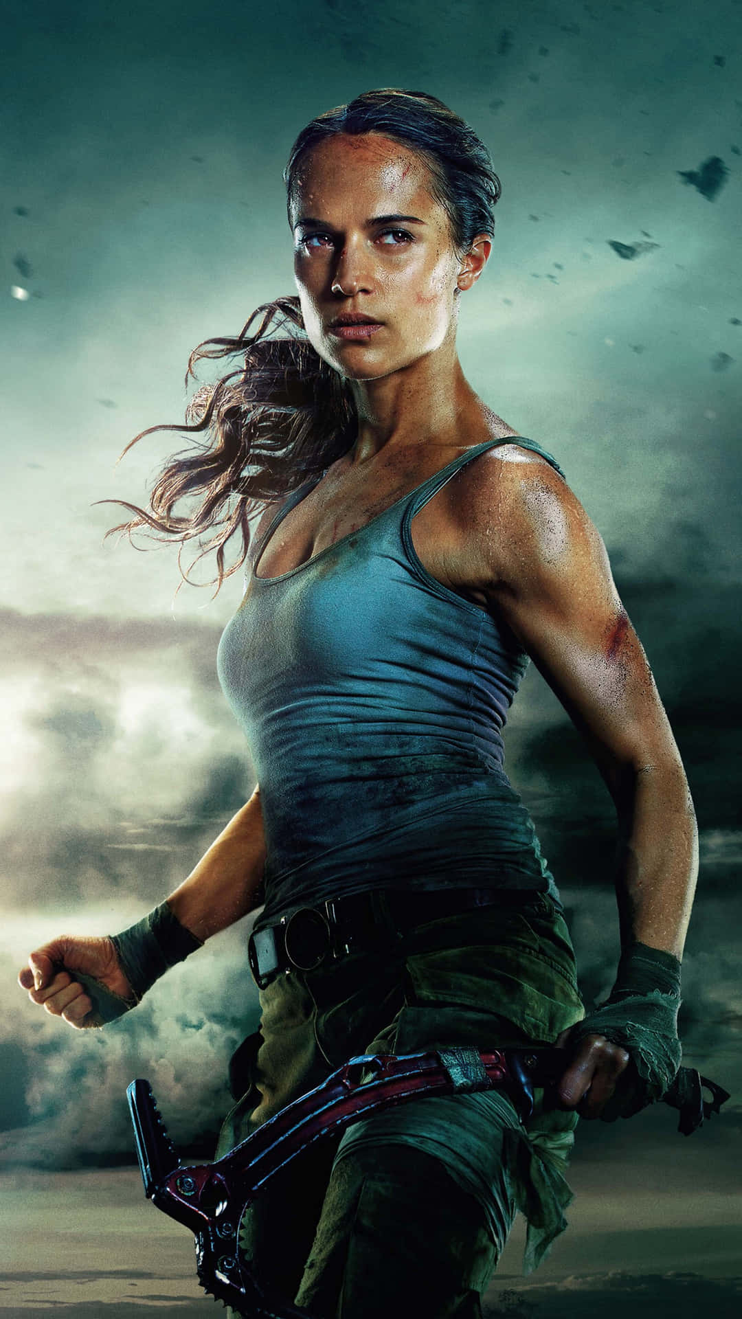 Låsupp Ditt Äventyr Med Tomb Raider På Iphone 5s. Wallpaper