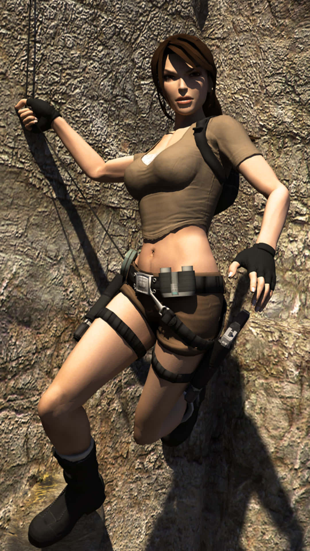 Juegaa Tomb Raider En Tu Iphone Fondo de pantalla