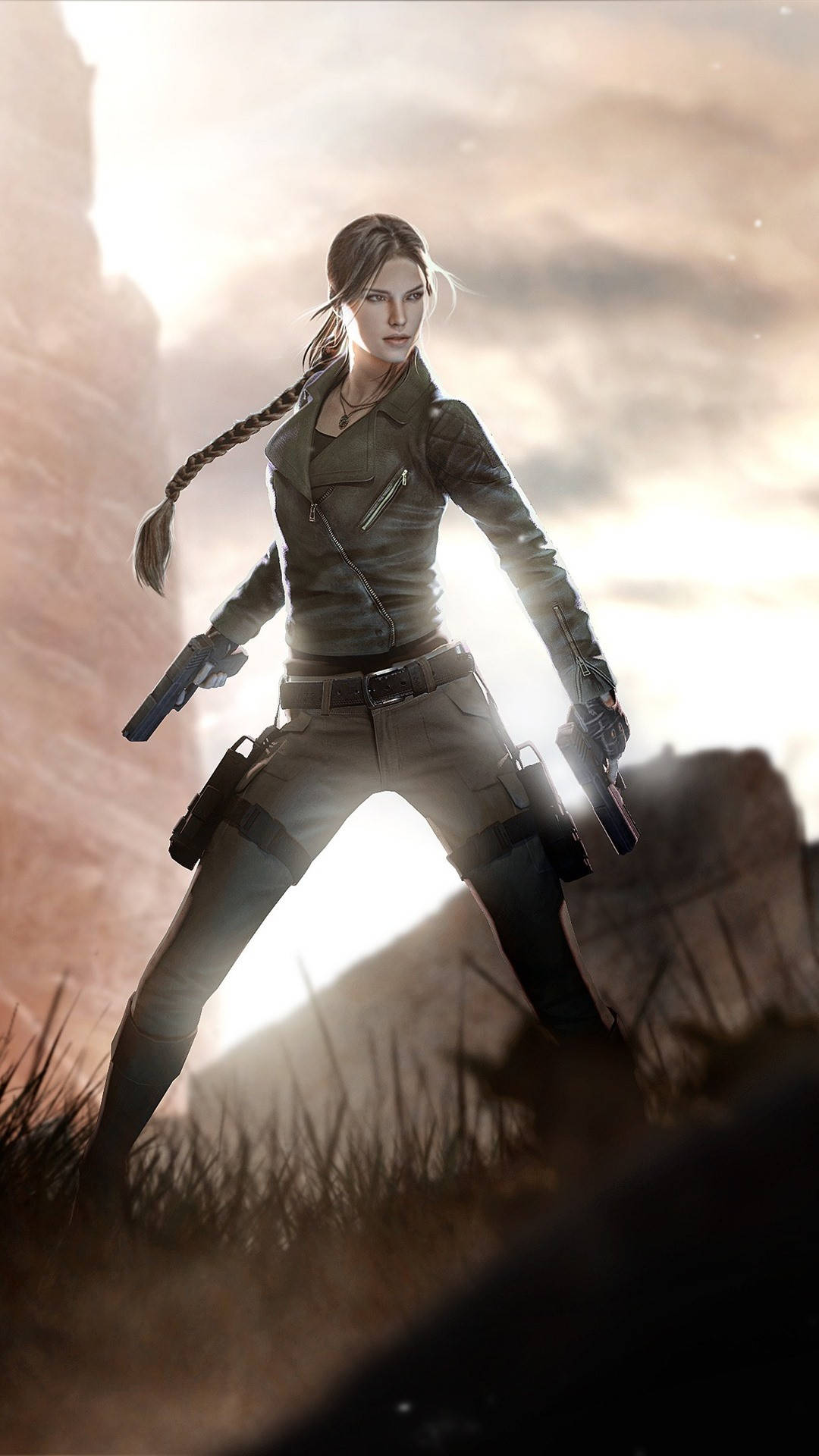 Tomb Raider Iphone Lara Croft Wallpaper