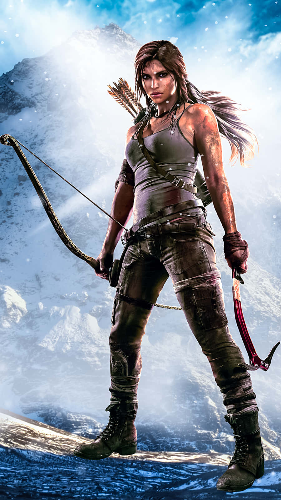 Telefon Tomb Raider 900 X 1600 Wallpaper
