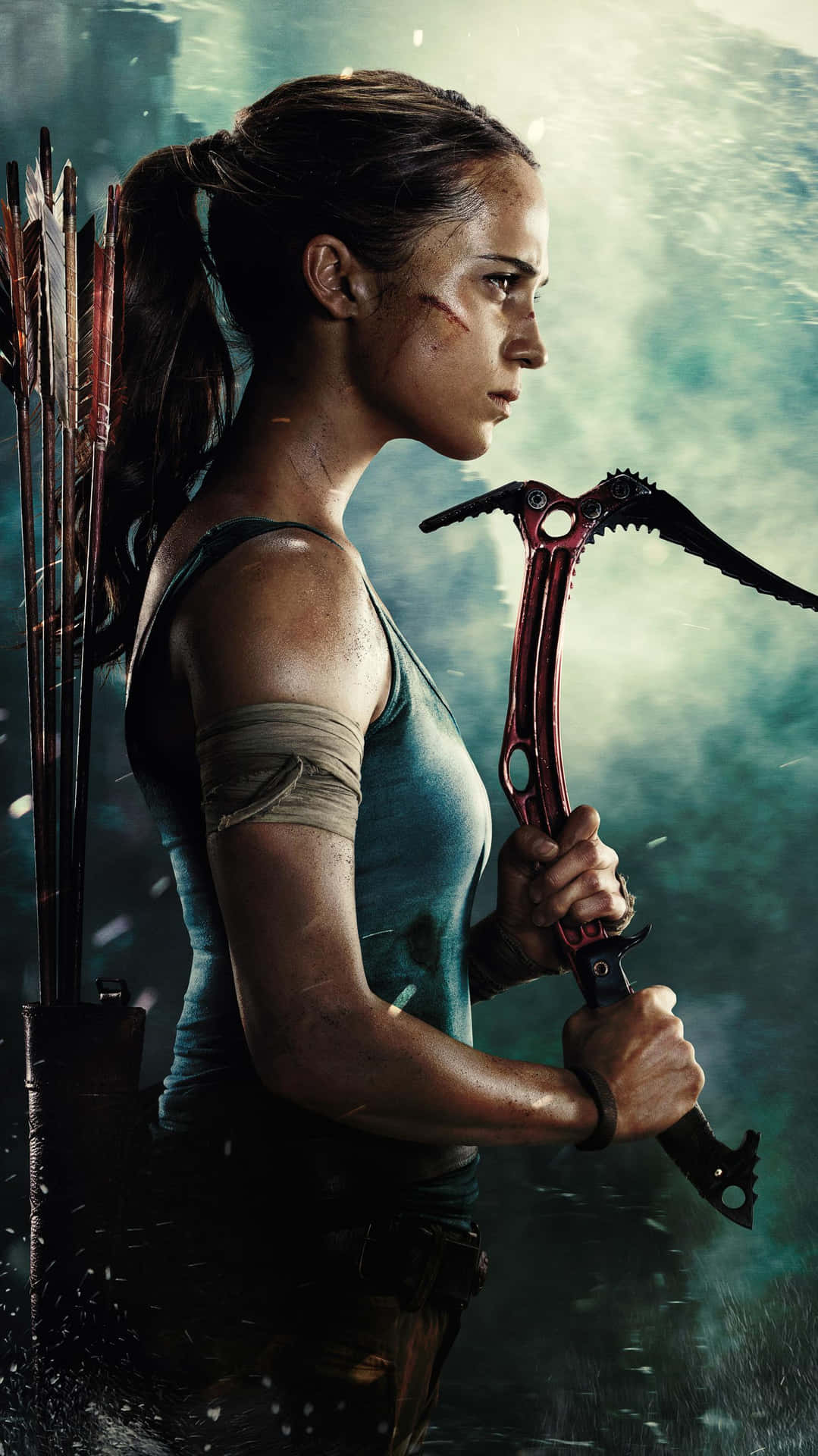 The Poster For Tomb Raider Wallpaper