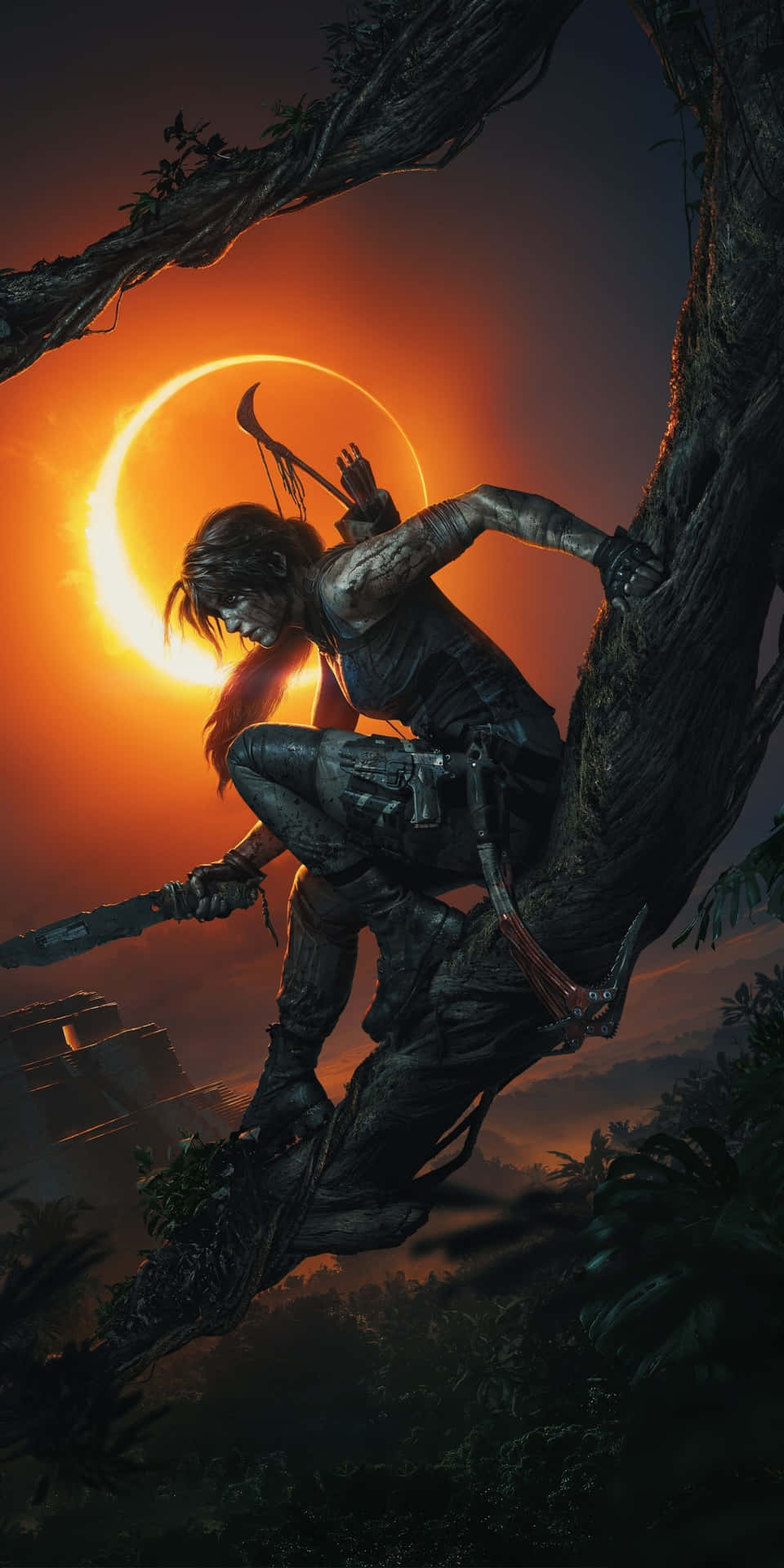 Uncover the Secrets of the World With the Tomb Raider Phone Wallpaper