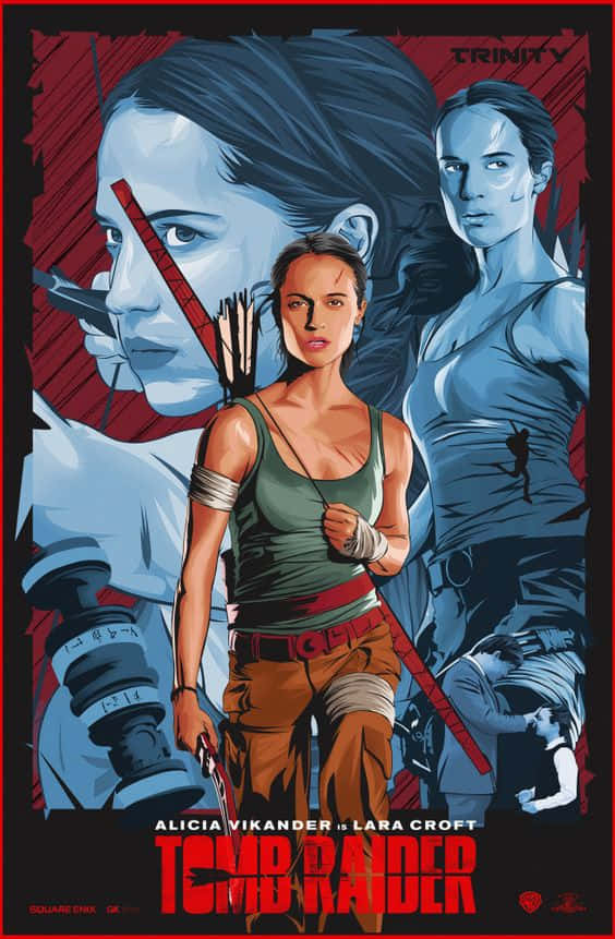 Pósterde Tomb Raider Para Teléfono. Fondo de pantalla
