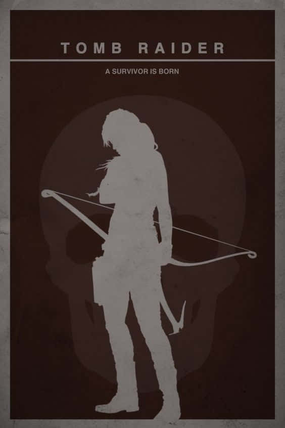 Unlock the secret to ultimate adventure with Tomb Raider Phone Wallpaper