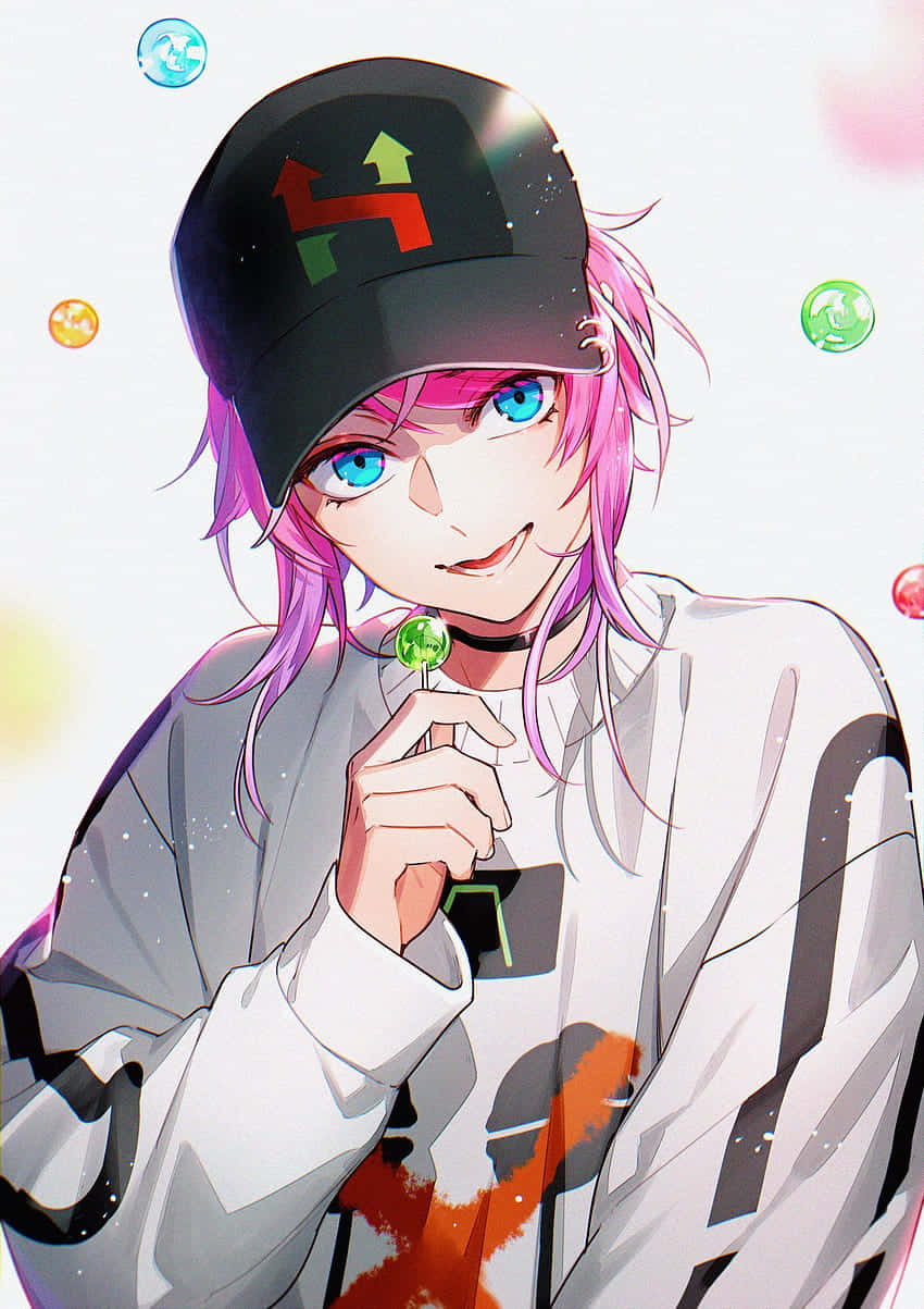 Tomboy Girl With Pink Hair Wallpaper
