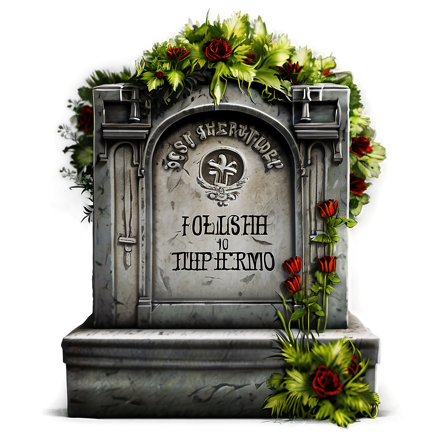 Download Tombstone In Cemetery Png 05252024 | Wallpapers.com