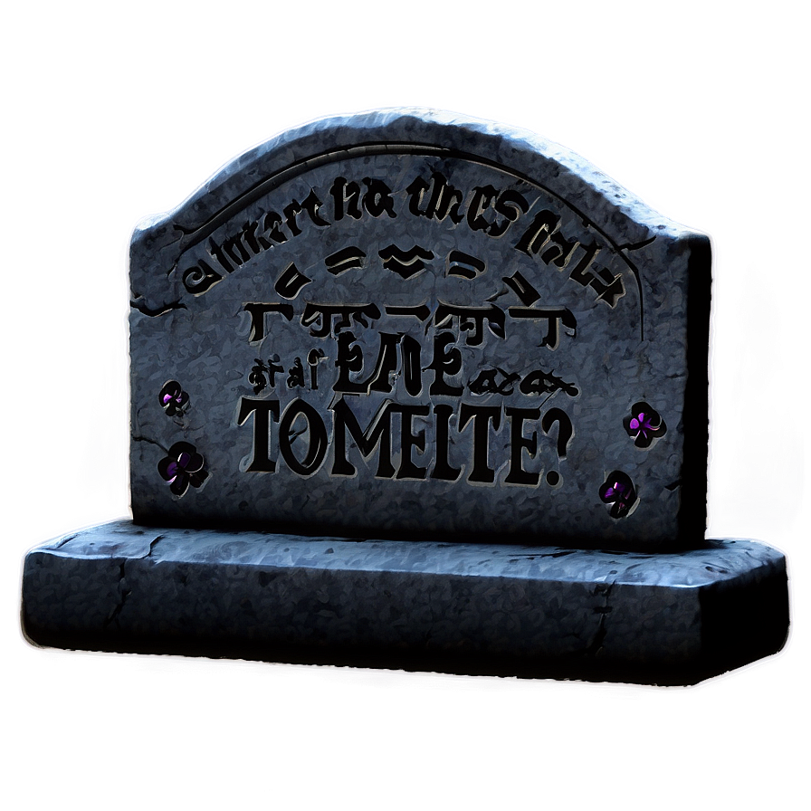 Tombstone In Shadow Png Wek PNG