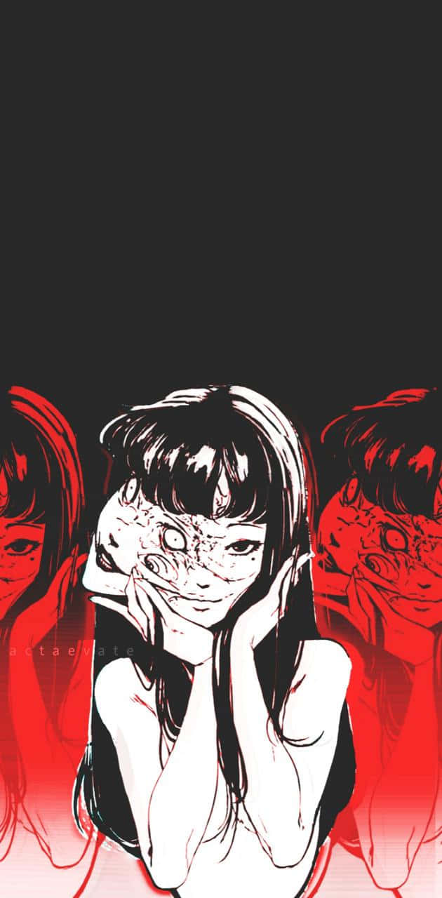 Tomie Dual Face Wallpaper