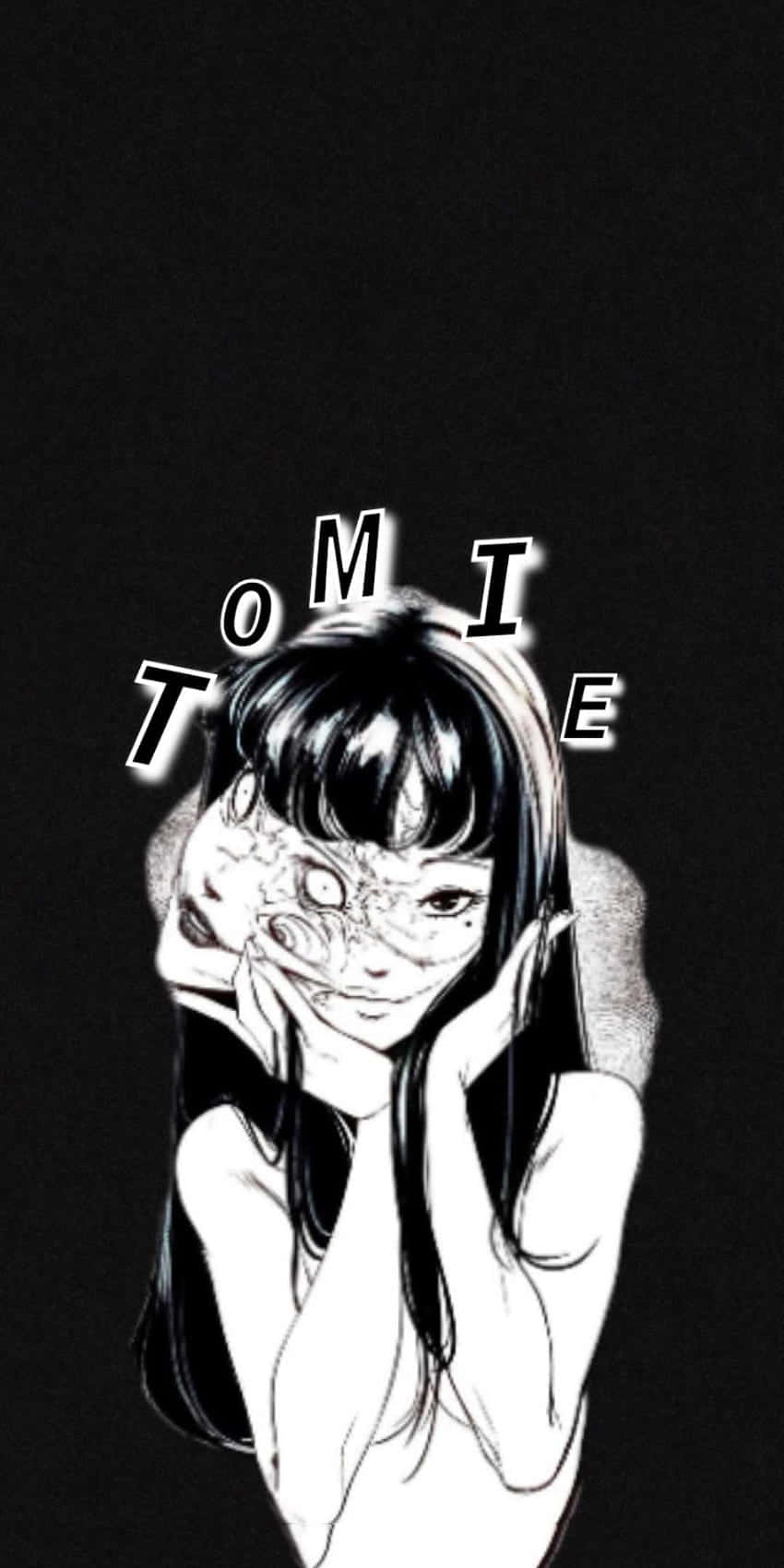 Tomie's dark and mysterious beauty Wallpaper