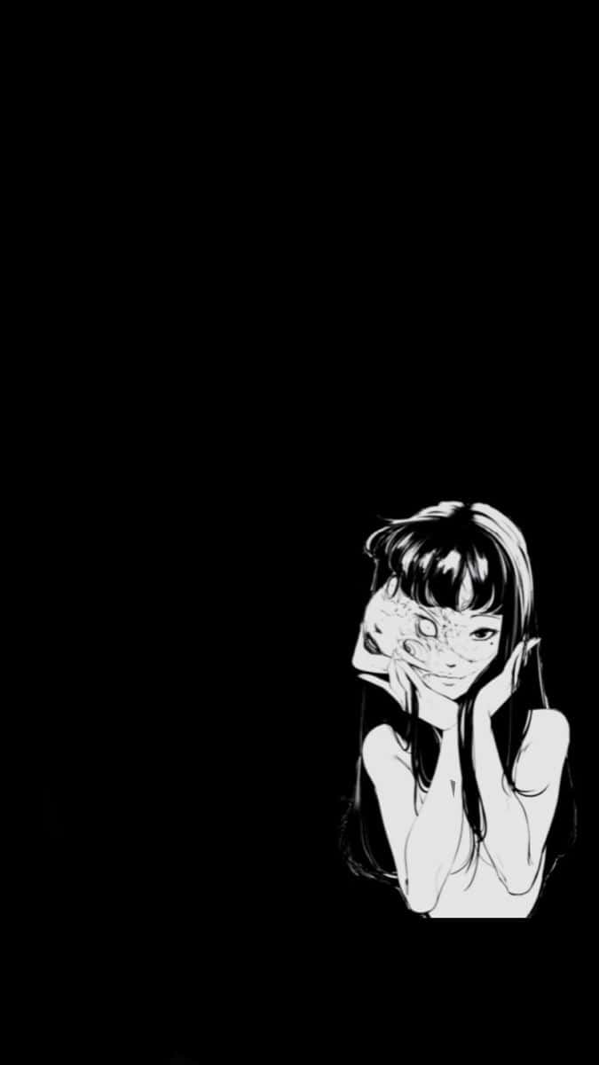 Tomie With Two Faces Wallpaper