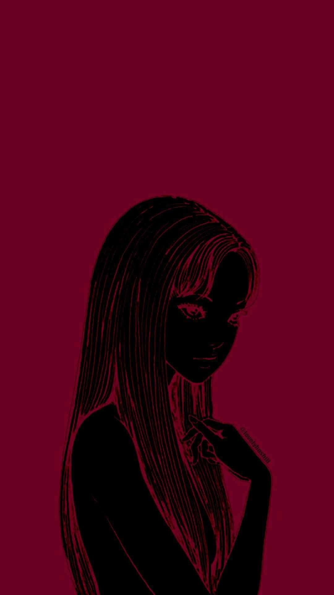 Tomie In Silhouette Wallpaper