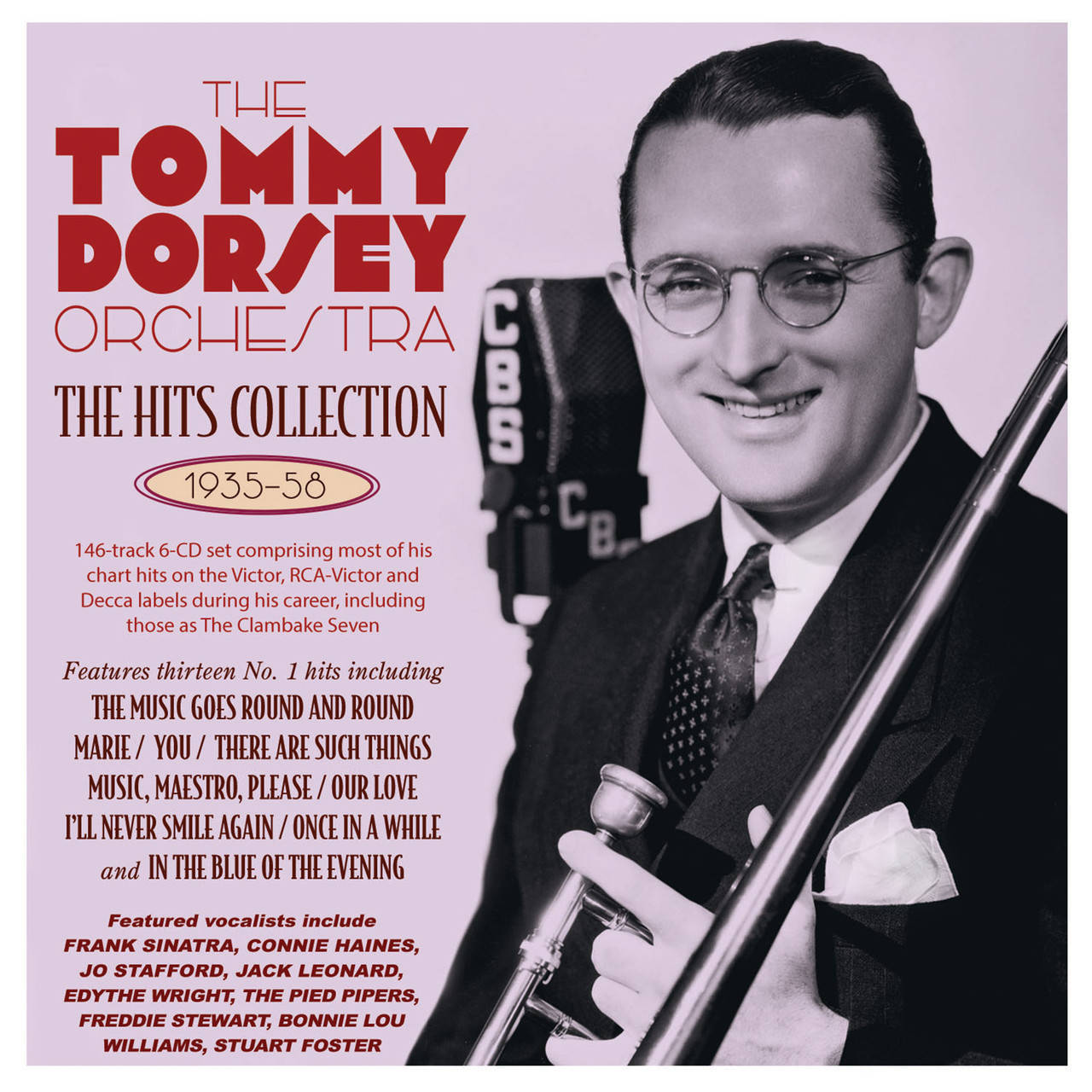 Tommy Dorsey And His Orchestra Collection Cover Art Wallpaper