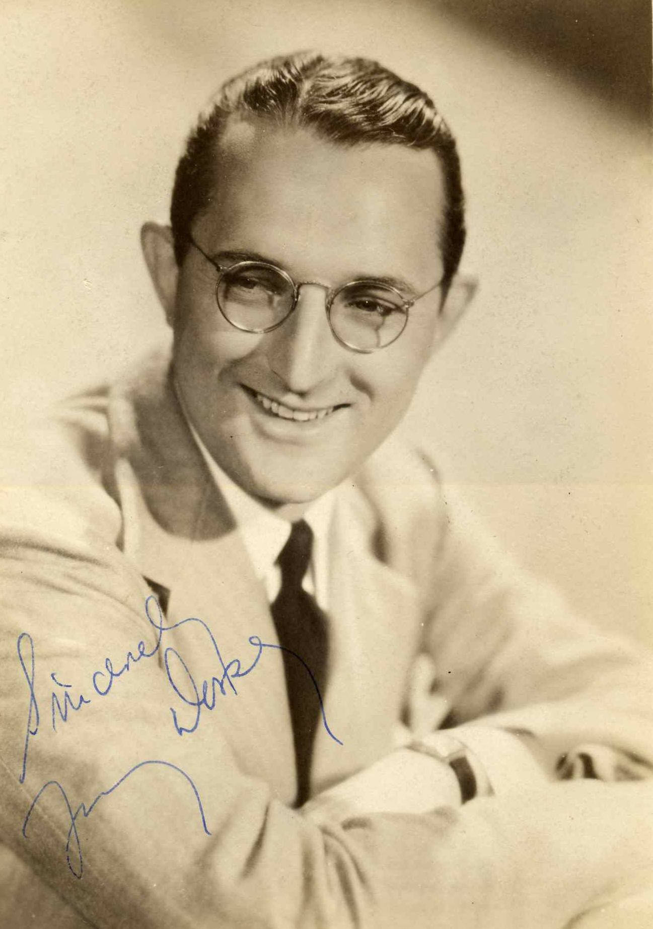 Tommy Dorsey Black And White Portrait Photography Wallpaper