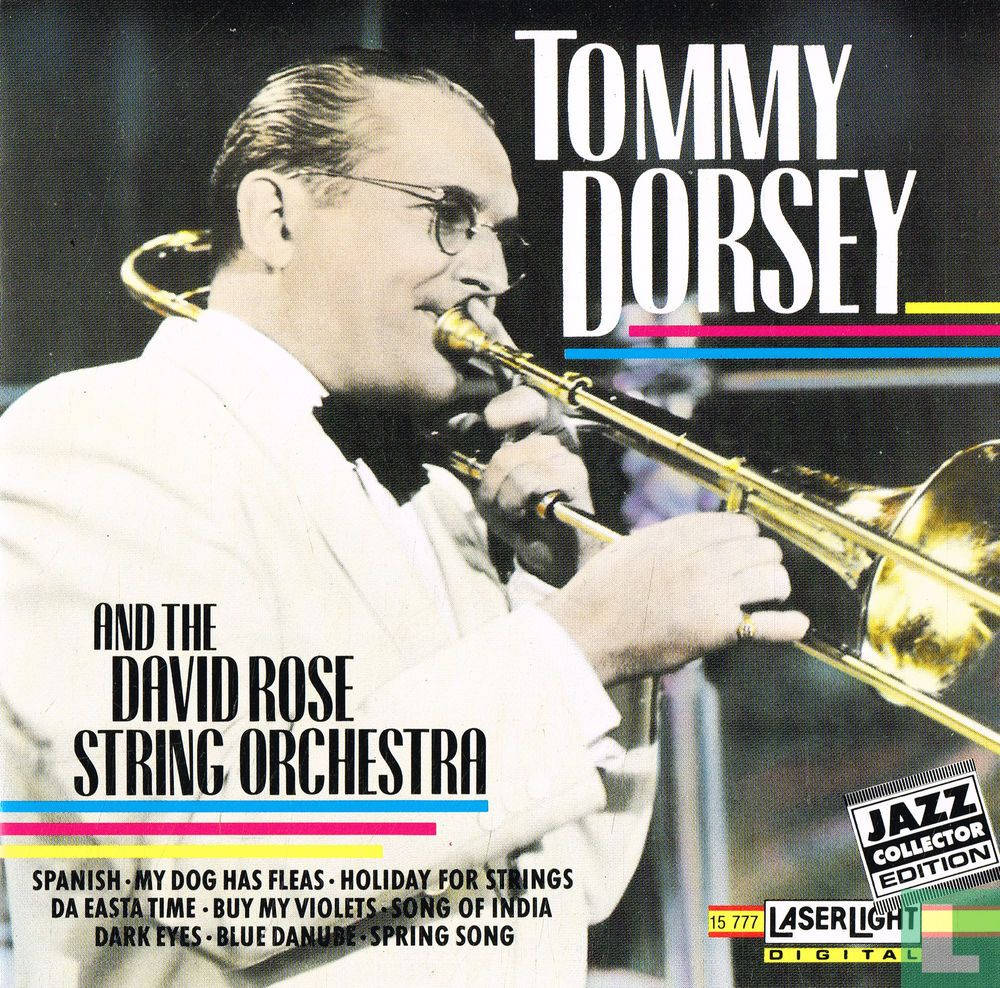 Tommy Dorsey performing with the David Rose String Orchestra Wallpaper