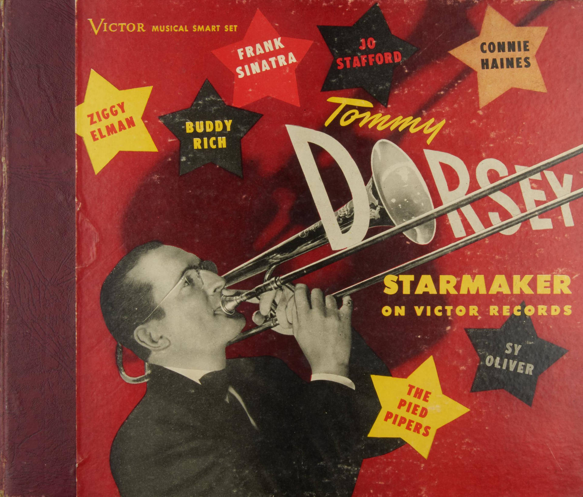 Tommydorsey Starmaker 1944 Grafica Dell'album Sfondo