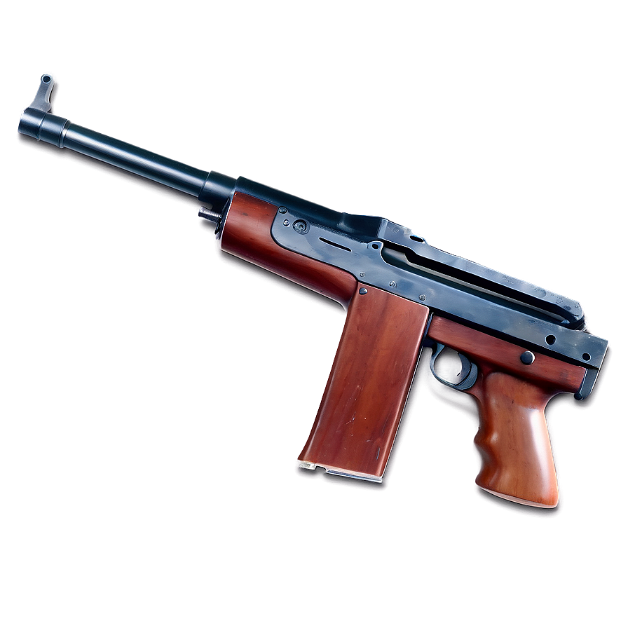 Tommy Gun On White Background Png 55 PNG