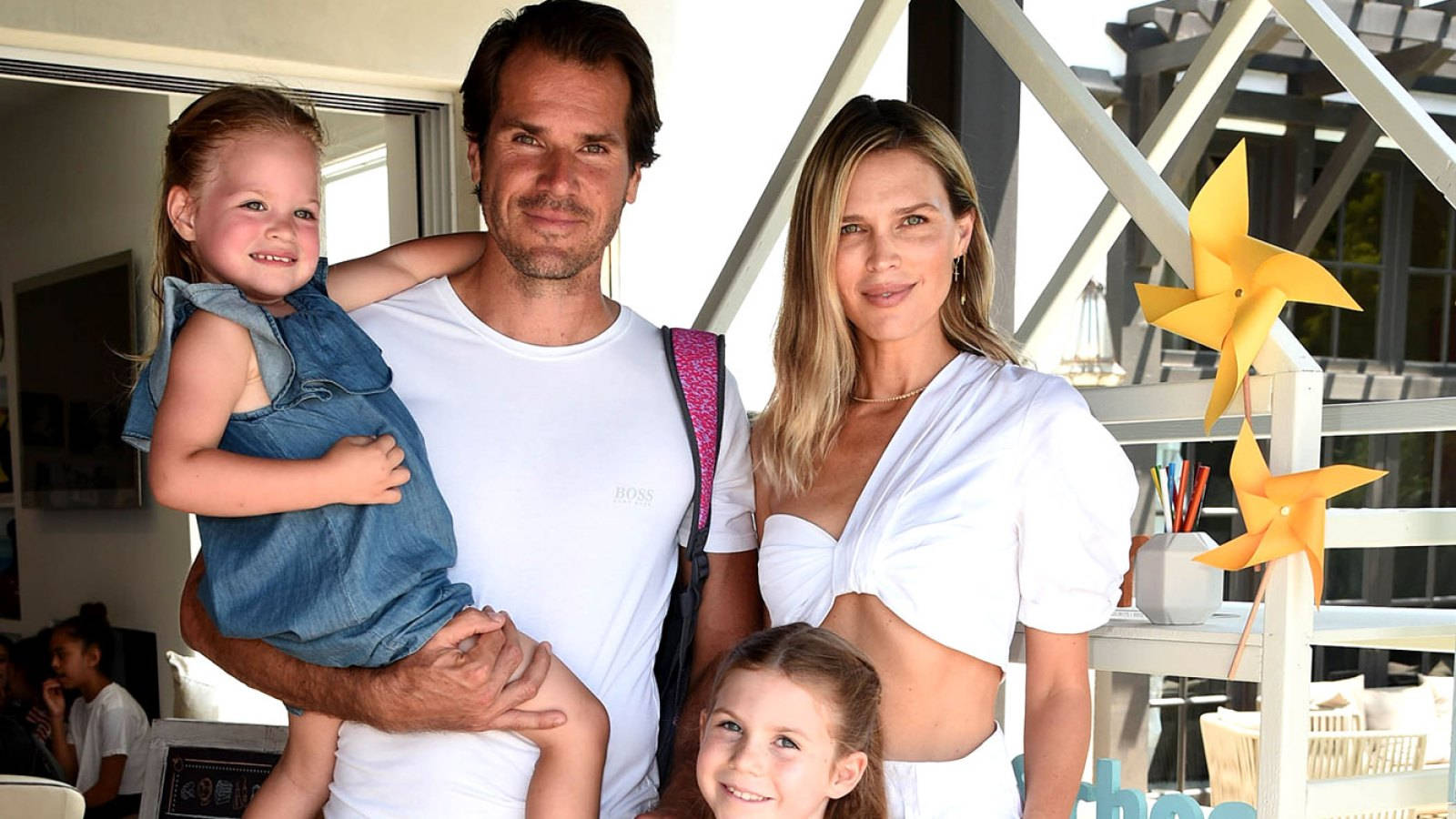 Tommy Haas With Family Wallpaper