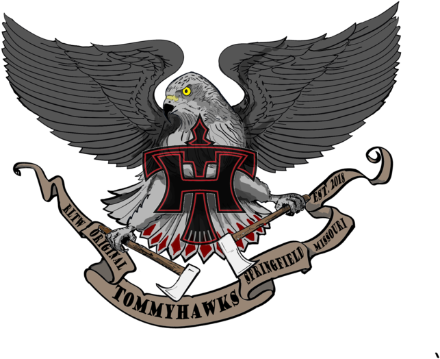 Tommy Hawk Logowith Wings PNG