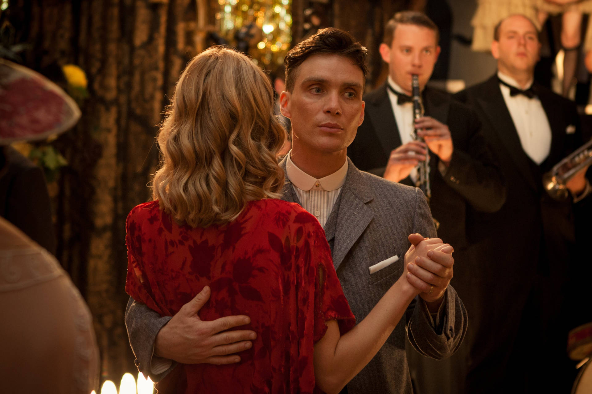 Tommy Shelby 4k Grace Burgess Tiger Computer Tapet: Et 4K billede af Tommy Shelby og Grace Burgess tiger. Wallpaper