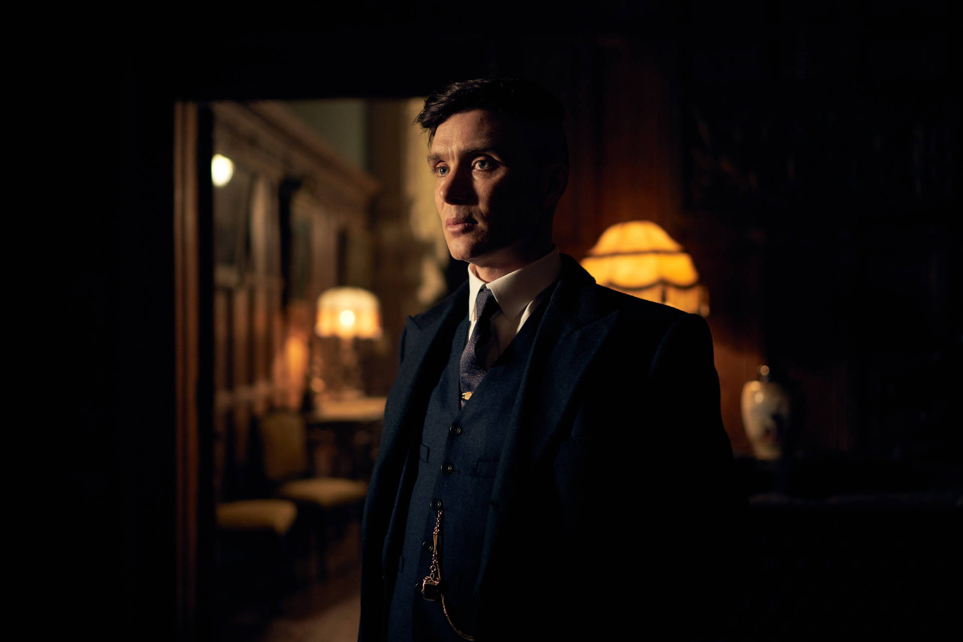 Tommy Shelby 4k Mansion Wallpaper