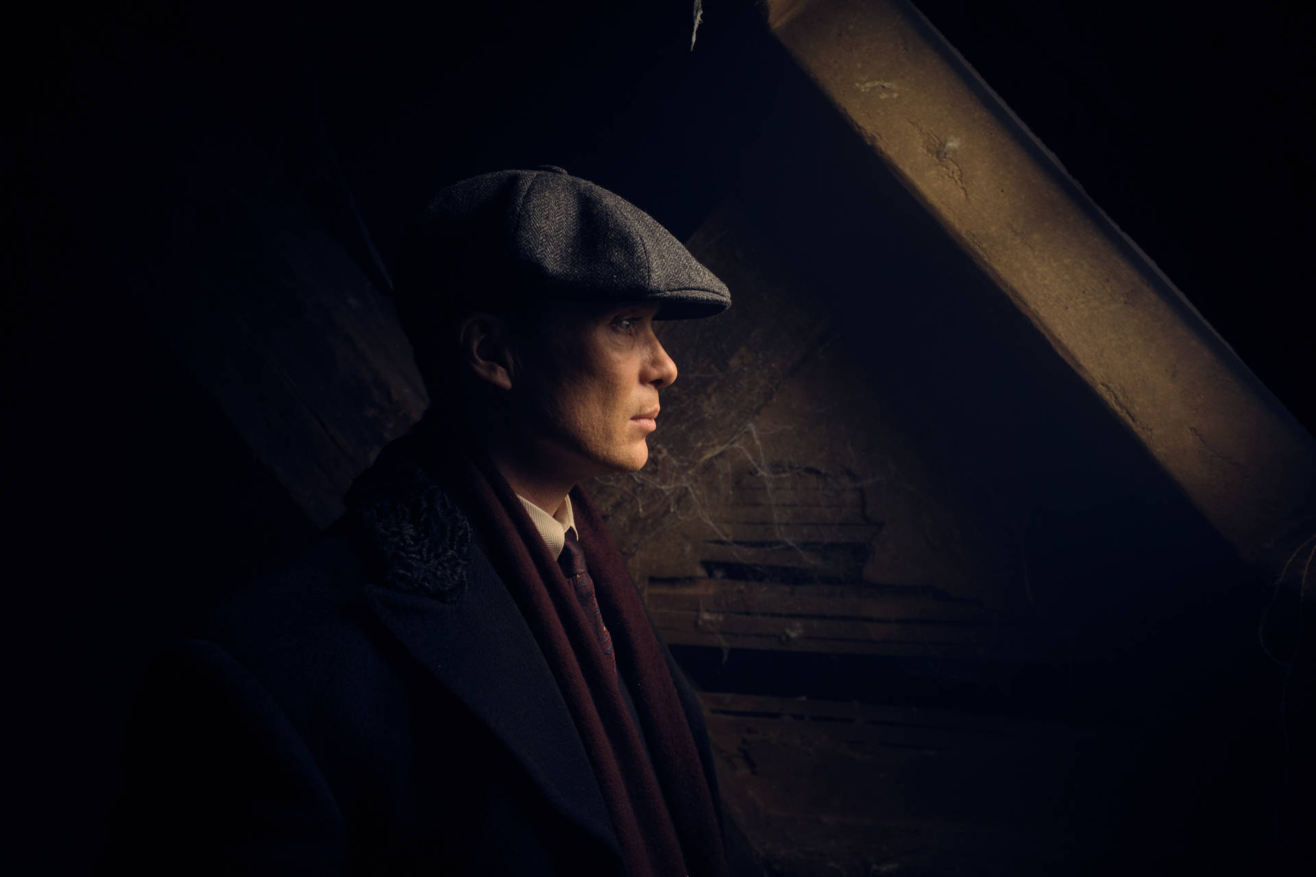 Tommy Shelby 4k Shadows Wallpaper