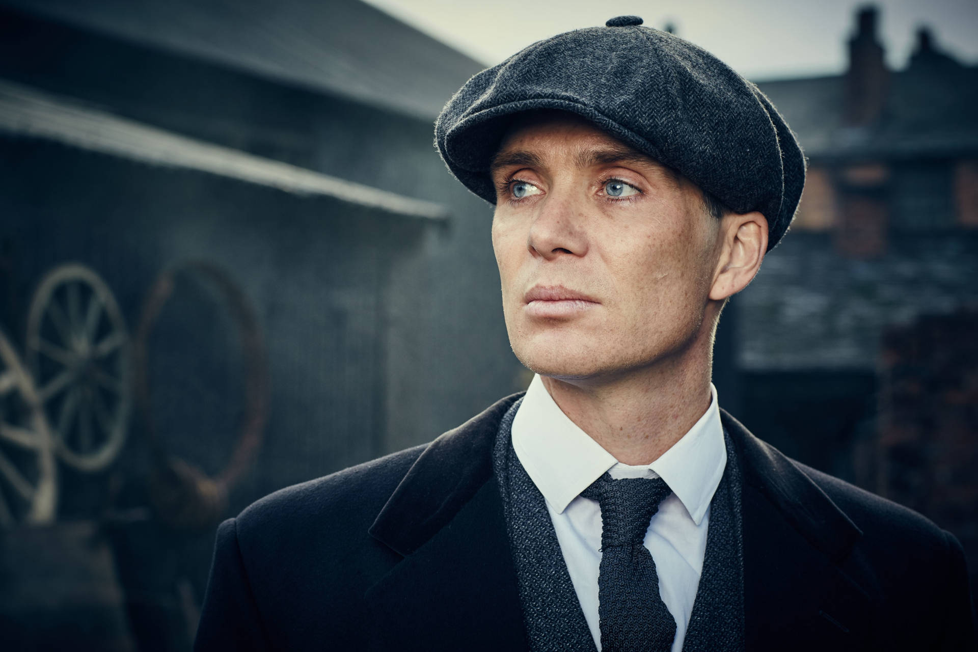 Tommy Shelby 4k Town Wallpaper
