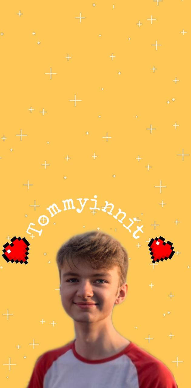 Tommyinnit Yellow Background Wallpaper