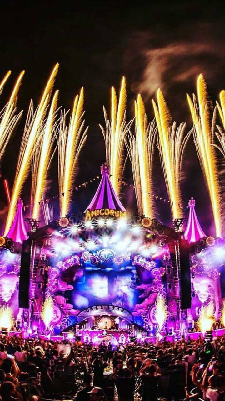 Atmósferadel Circo De Tomorrowland Fondo de pantalla