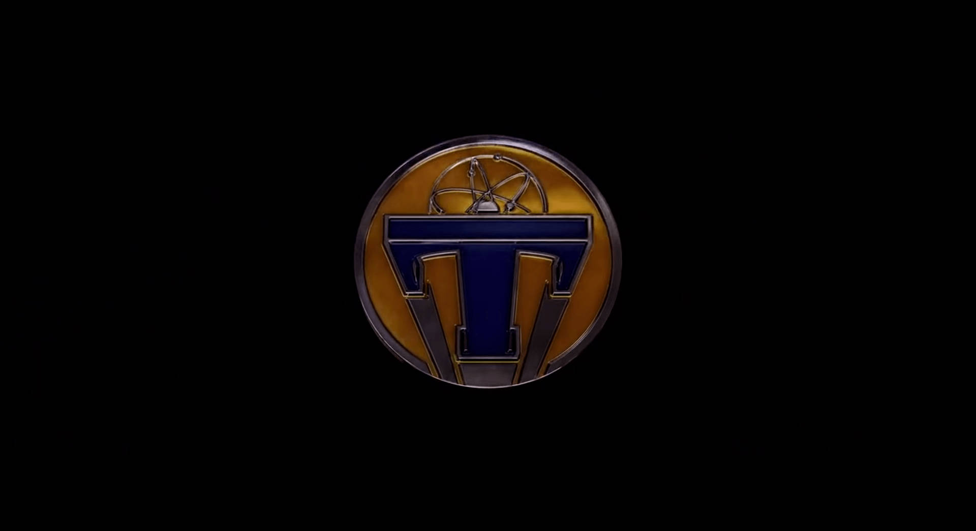 Tomorrowland Movie Golden Emblem Wallpaper