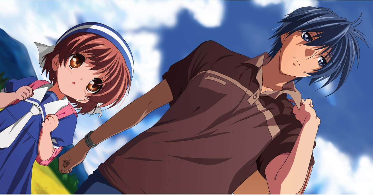 Tomoya Okazaki & - Random Anime Screenshots - 720p,480p