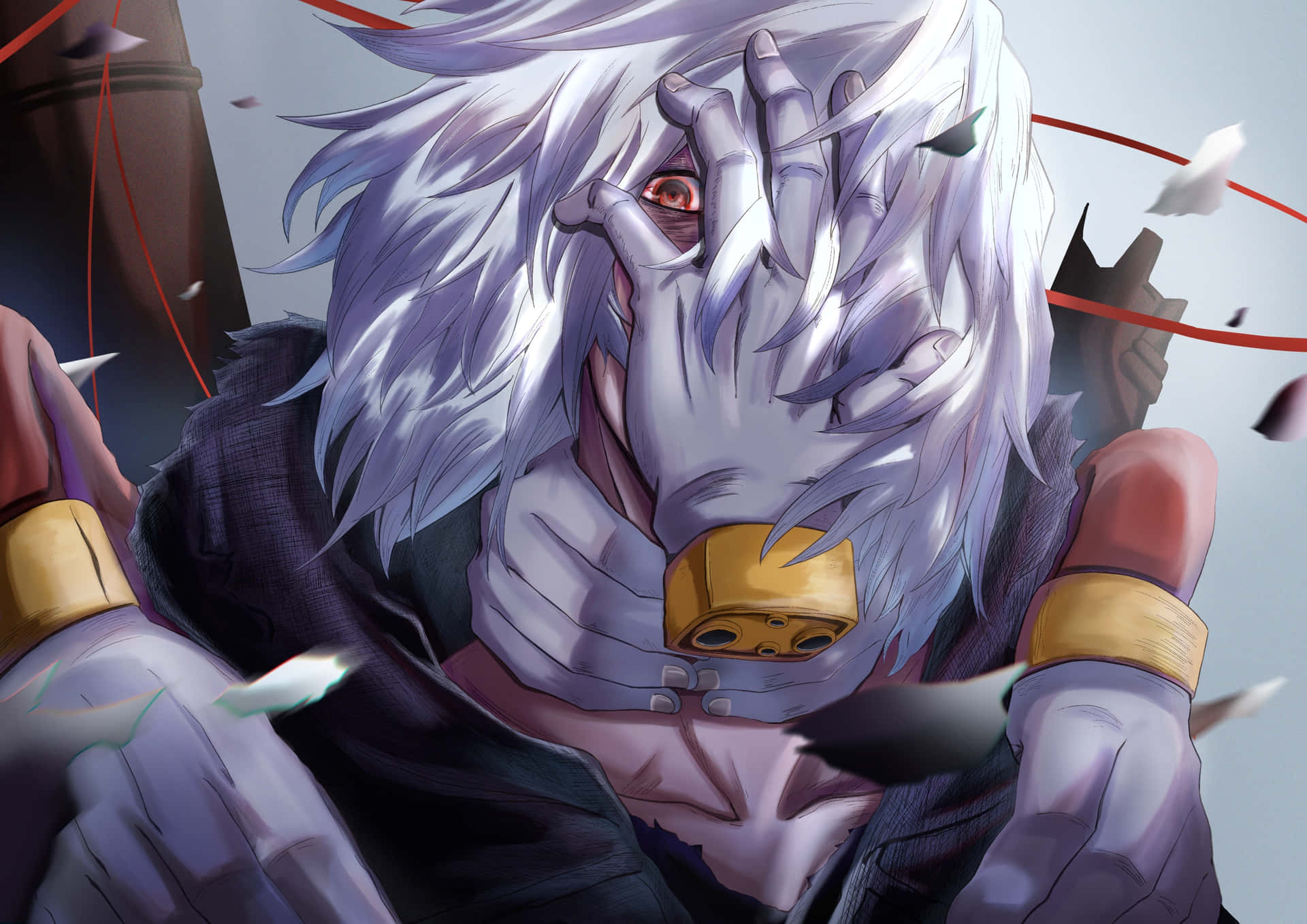 Tomura Shigaraki unleashing his full power Wallpaper