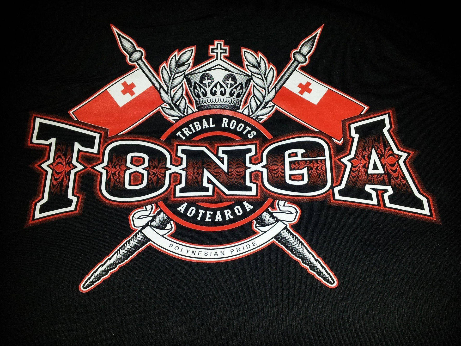 Logode La Bandera De Tonga Fondo de pantalla