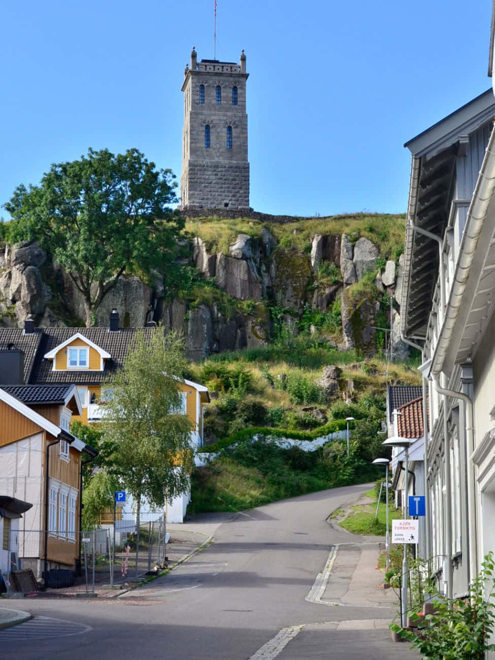 Tonsberg Tower Street View Wallpaper