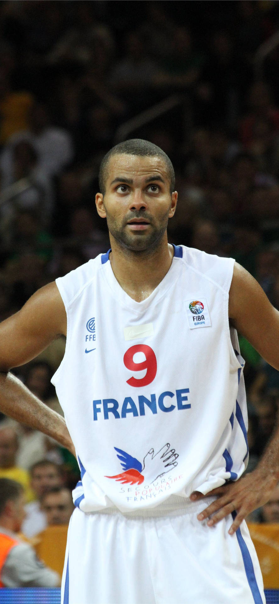 Tonyparker Frankreich Basketball Wallpaper