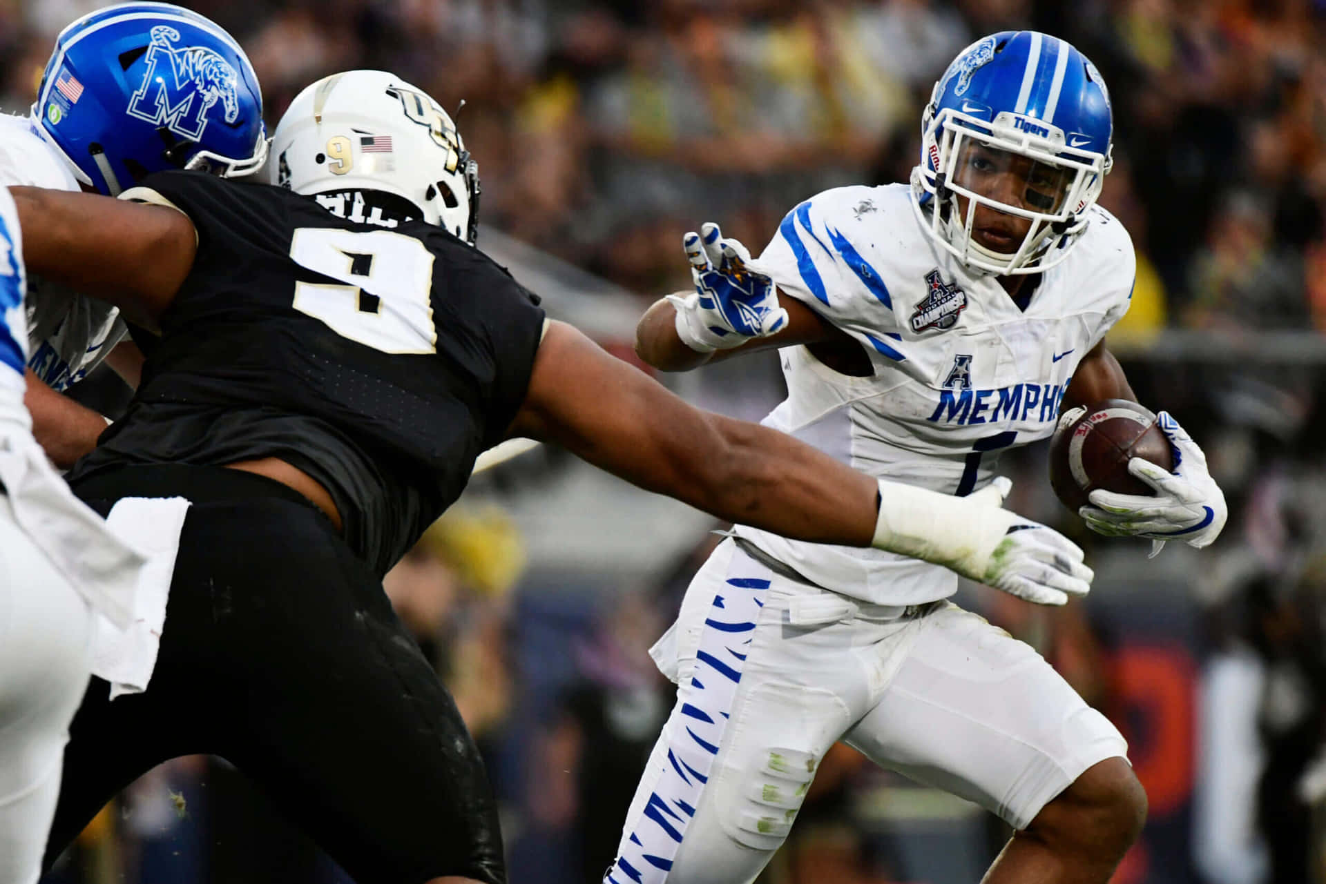 Tony Pollard Action De Football Memphis Fond d'écran