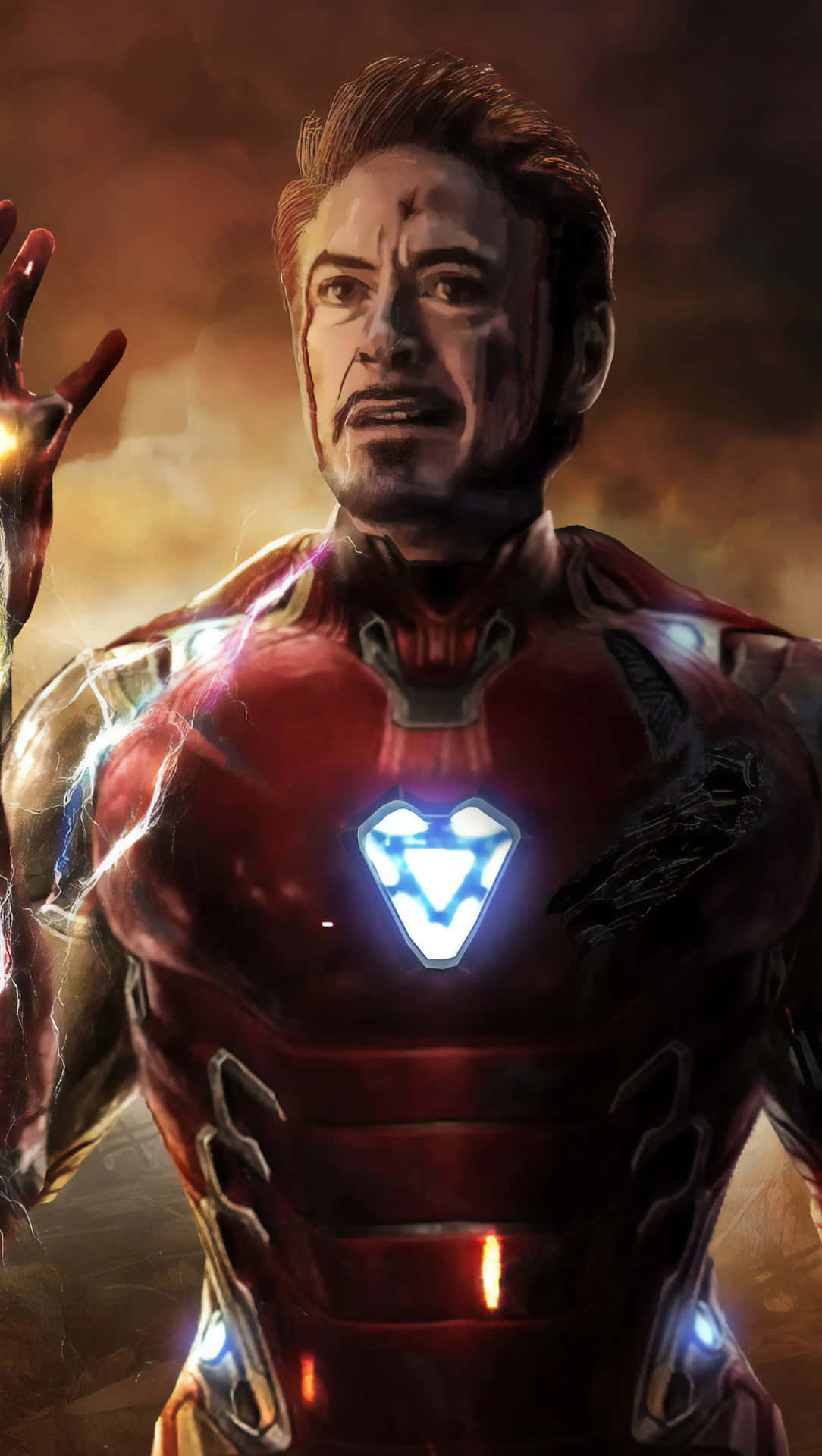 Tony Stark Iron Man Suit Wallpaper