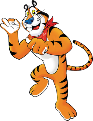 Tony The Tiger Animated Character PNG