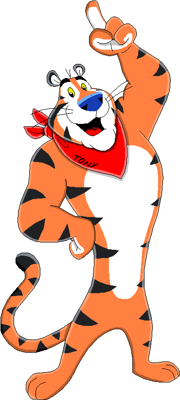 Tony The Tiger Animated Pose PNG