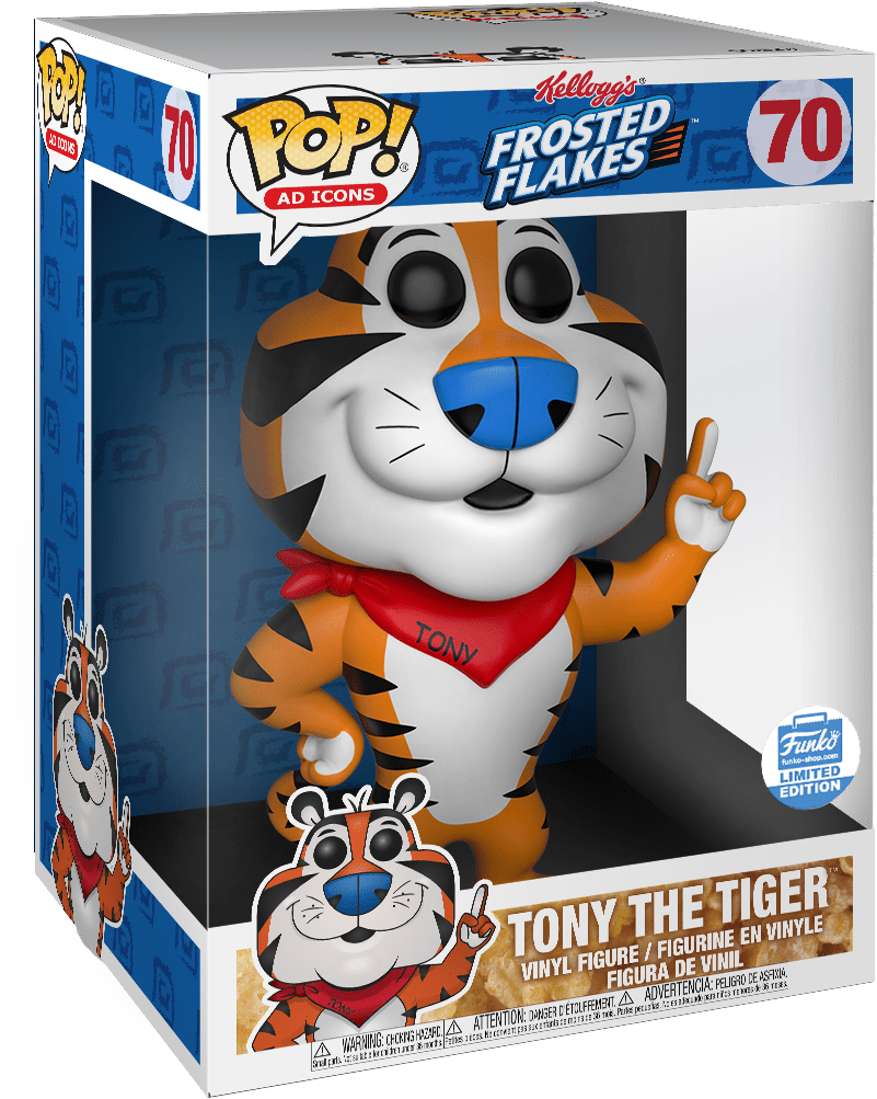Tony The Tiger Funko Pop Limited Edition PNG