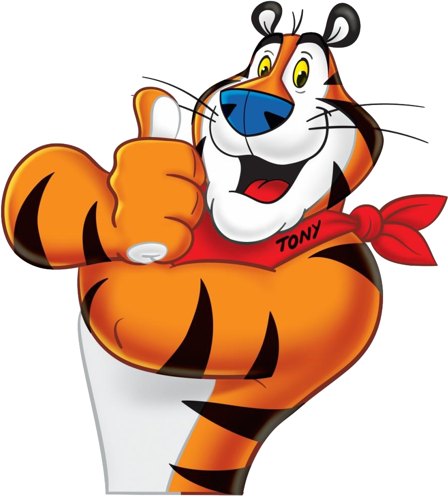 Tony The Tiger Thumbs Up PNG