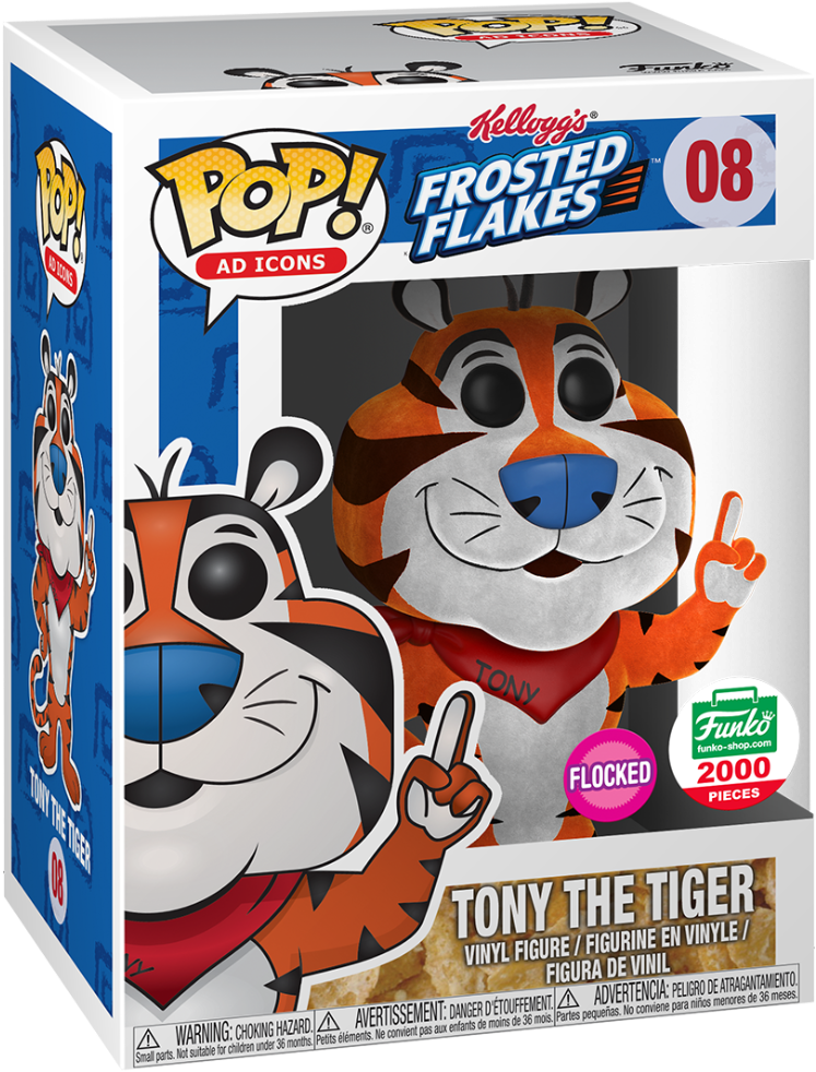 Tony The Tiger_ Funko Pop Limited Edition_ Boxed PNG